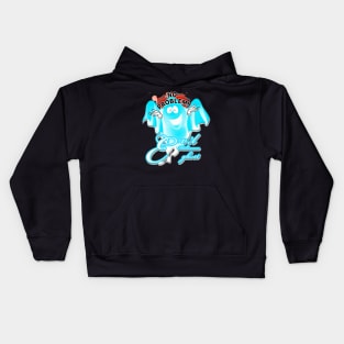 An evil, but kind, ghost of the night Kids Hoodie